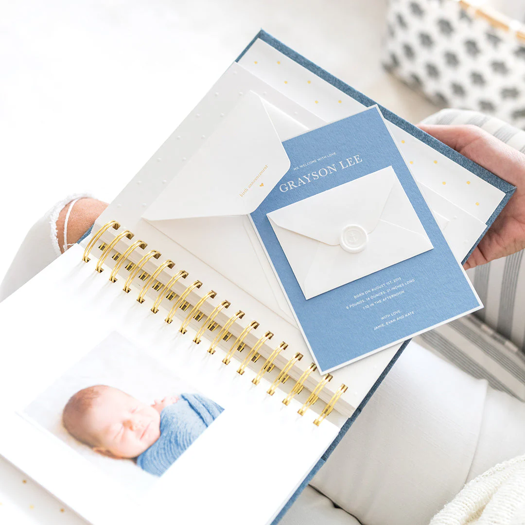 Chambray Baby Book - Image 3