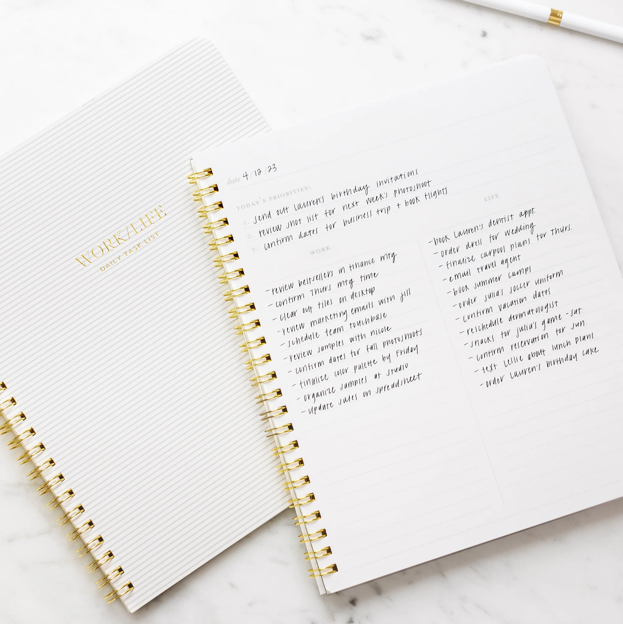 Work/Life Spiral Notebook - Image 3