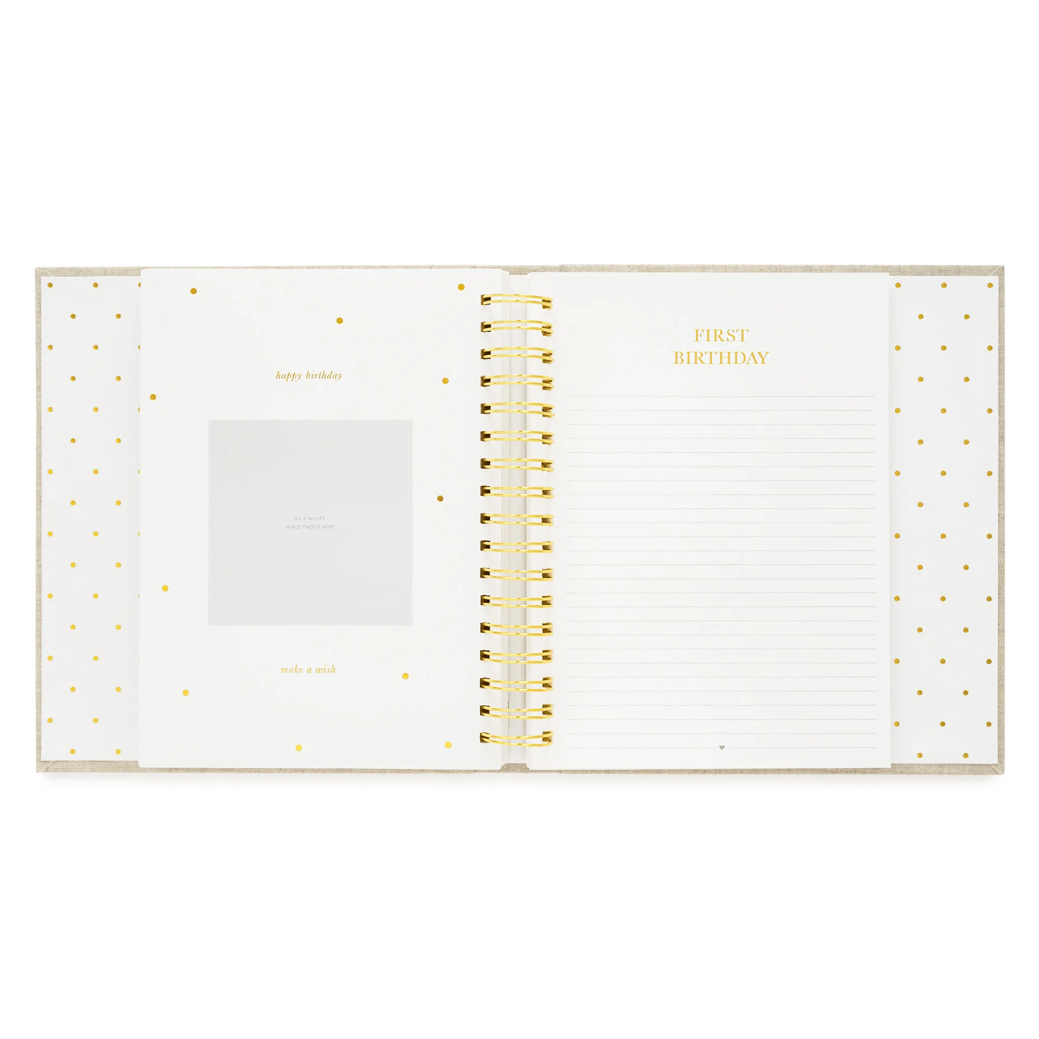 Blue Gingham Sugar Paper x Maisonette Baby Book - Image 9