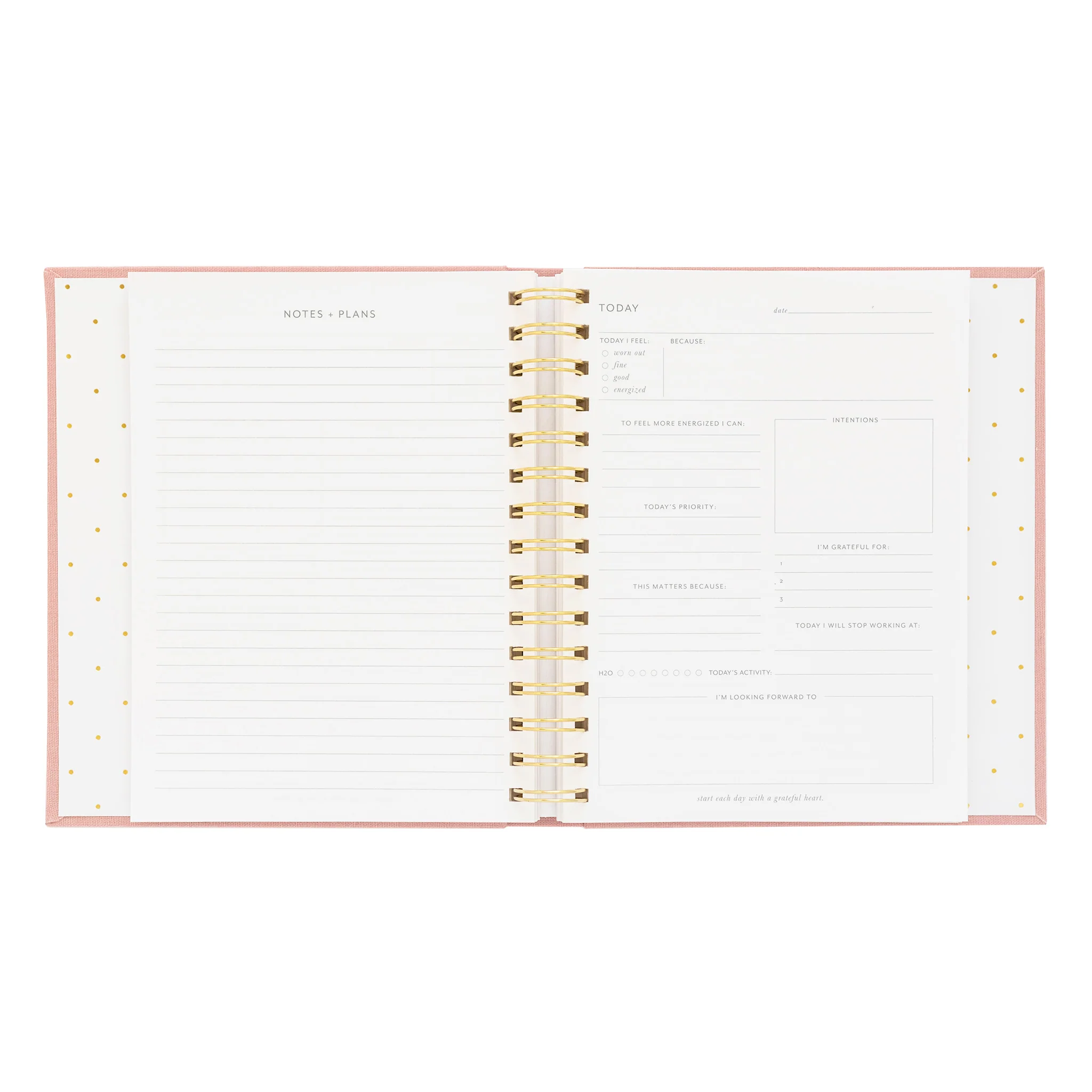 Rose Linen Mindful Journal - Image 3