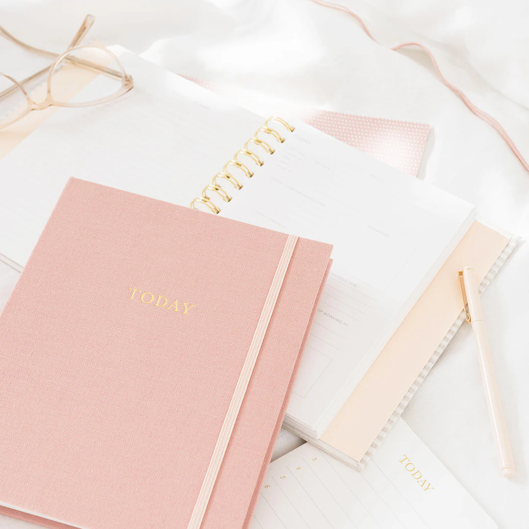 Rose Linen Mindful Journal - Image 4