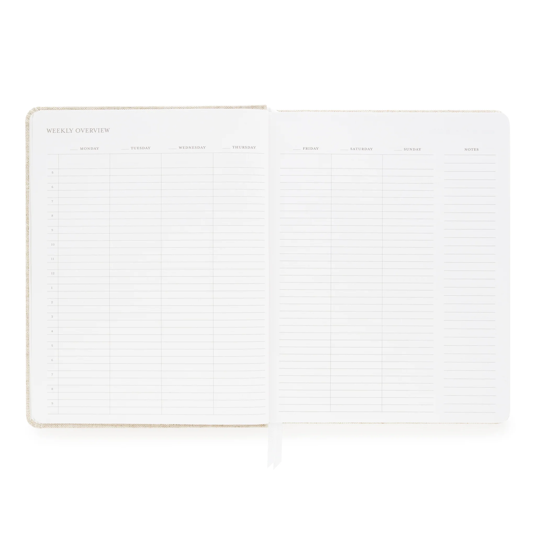 Sage Undated Weekly Planner - Image 4