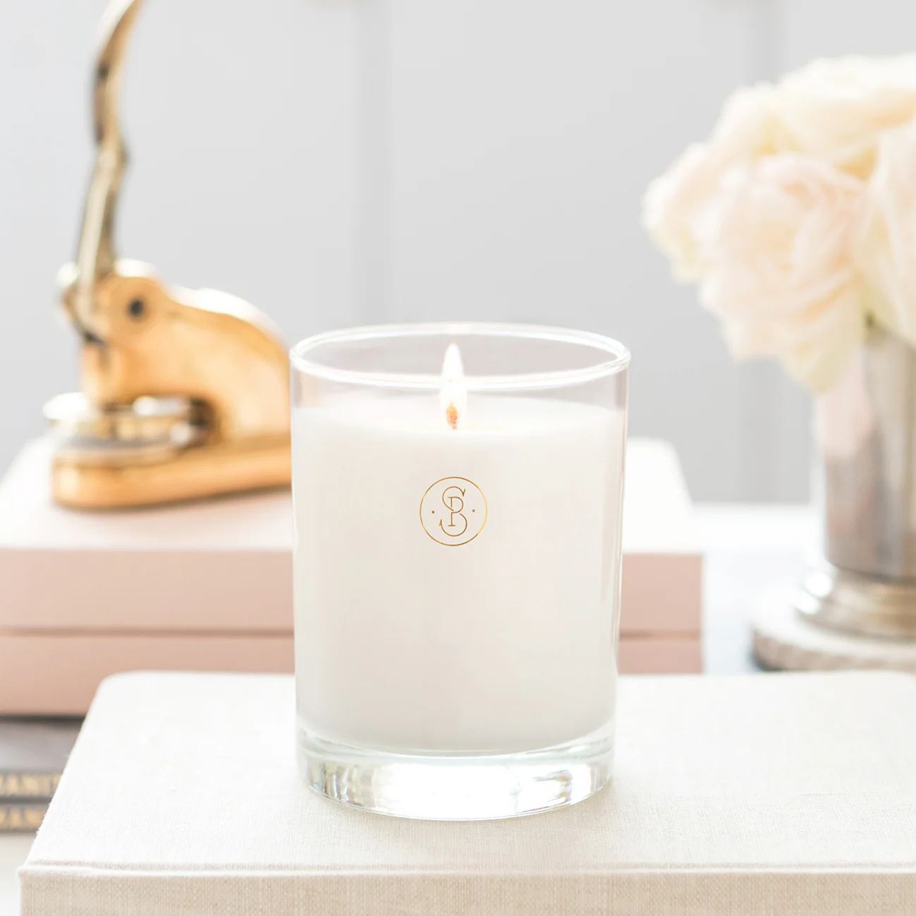 Pale Pink Petal Signature Candle - Image 3