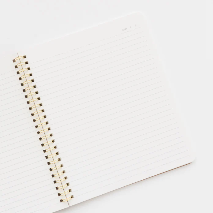 Office Green Spiral Notebook - Image 3